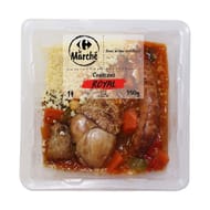 Crf le marché Couscous poulet, merguez, boulette de volaille 350g
