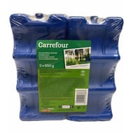 Lot d'accumulateurs de froid 2x650 gr pour canettes