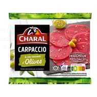 Carpaccio de boeuf olives 230g Charal