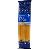 Carrefour pâtes d'alsace IGP spaghetti 250g