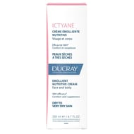 Ducray ictyane crème corps émolliente nutritive peaux sèches & très sèche 200ml