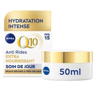 Nivea q10 soin de jour anti-rides extra nourrissant 50ml