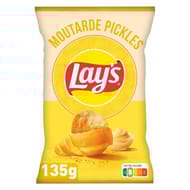 Lays chips moutarde pickles 135g
