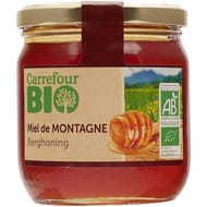 Carrefour bio miel de montagne bio - 500g
