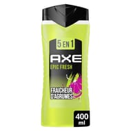 Axe gel douche homme 5en1 epic fresh 400ml
