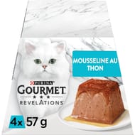 Gourmet révélations mousse thon 4x57g