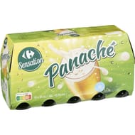 Carrefour sensation panaché 10x25cl 0.5%vol