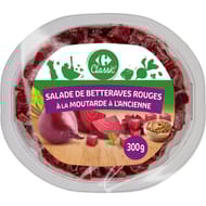 Carrefour classic' salade de betteraves rouges 300g