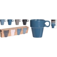 Mugs sombre 18 cl x4