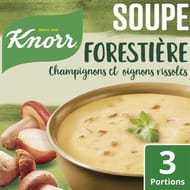 Knorr soupe desh forestière champignons et oignon rissoles 85g