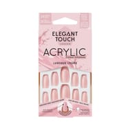 Elegant touch faux-ongles acrylic lucious lychee x24