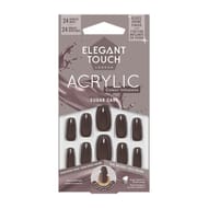 Elegant touch faux-ongles acrylic sugar cane x24
