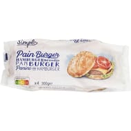 Simpl 4 pains burger 300g
