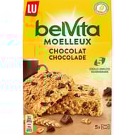 Lu belvita gateau moelleux chocolat 250g