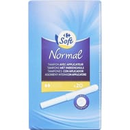 Carrefour soft tampons normal avec applicateur x20