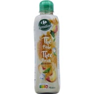 Carrefour sensation sirop de thé pêche 75cl