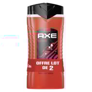 Axe gel douche homme 5 en 1 sport refresh 2x400ml