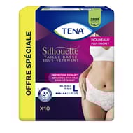 Tena silhouette plus pants blanc l x10