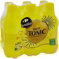 Carrefour sensation soda Fresh Tonic 6x33cl