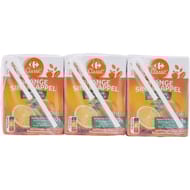Carrefour classic' jus d'orange sans pulpe 6x20cl