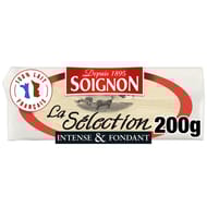 Soignon Saint Maure fromage de chèvre sélection 200g