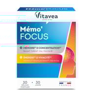 Vitavea mémo focus 30 gélules