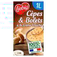 Liebig velouté de cèpes et  bolets à la crème fraîche 1L