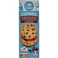 Carrefour classic' cookies chocolat noix de coco 200g