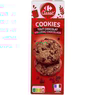 Carrefour classic' cookies tout chocolat 200g