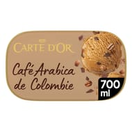 Carte d'or bac crème glacée café arabica de Colombie 700ml 374g
