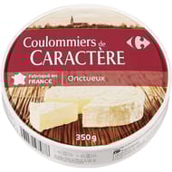 Carrefour Coulommiers de caractère onctueux 350g