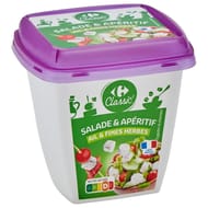 Carrefour classic' fromage ail et fines herbes salade & apéritif 120g