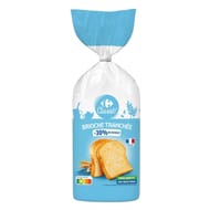 Carrefour classic' brioche tranchée -30% de sucres 450g