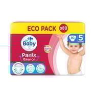 Carrefour baby couches culottes taille 5 12-18 kg x80