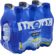 Carrefour classic' limonade zéro 6x33cl