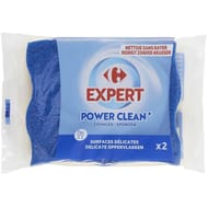 Carrefour expert éponge à récurer surfaces délicates x2