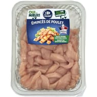 Carrefour classic' émincés de poulet 500g
