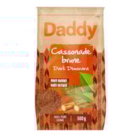 Daddy cassonade pure canne selection dark demerara 500g