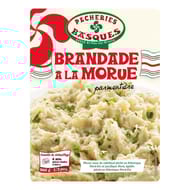 Pêcheries Basques Brandade de morue parmentière 900g
