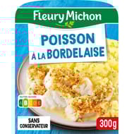 Fleury Michon poisson à la bordelaise et son écrasé de pommes de terre 300g