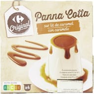 Carrefour original panna cotta 4x90g