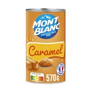 Mont Blanc crème dessert caramel 570g