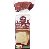 Carrefour classic' spécial mie complet 21 tranches 500g