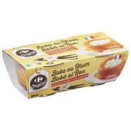 Carrefour original baba au rhum 2x140g
