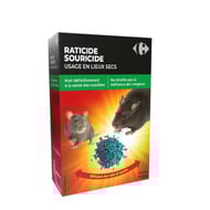 Anti rats/souris en grains Carrefour 140g