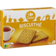 Carrefour classic' biscuit thé 335g