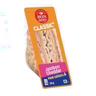 Carrefour bon appétit sandwich club polaire jambon cheddar 135g