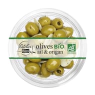 Atelier blini olives bio ail & origan 150g