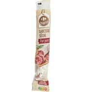 Carrefour Original saucisse sèche pur porc 250g