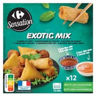 Carrefour sensation assortiment exotic mix 340g